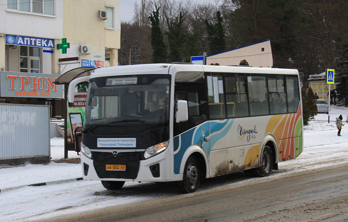 Krasnodar region, PAZ-320405-04 "Vector Next" # АВ 002 23