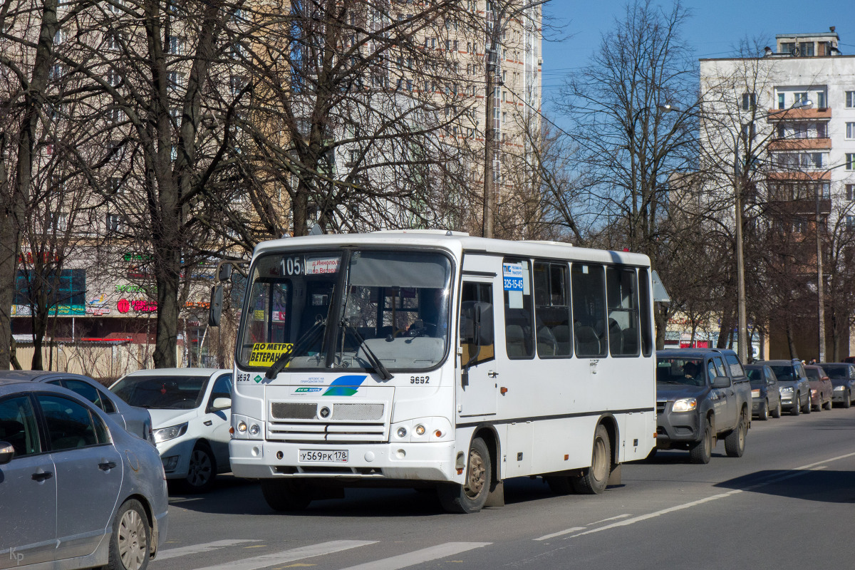 Saint Petersburg, PAZ-320302-11 # 9692