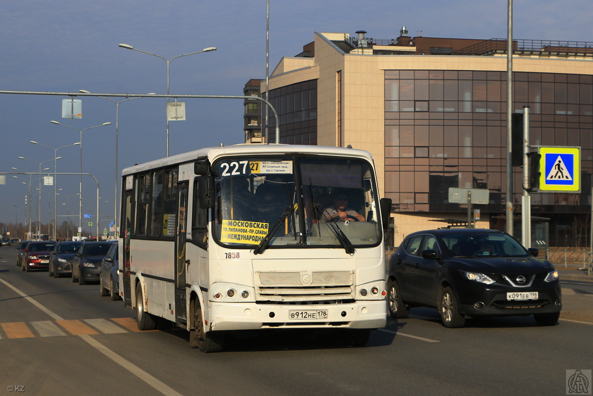 Санкт-Петербург, ПАЗ-320412-05 № 7858