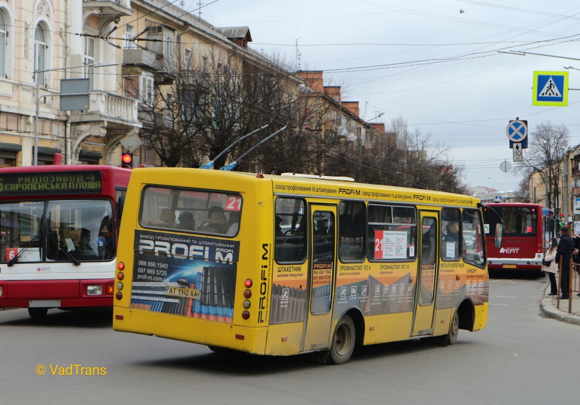 Ивано-Франковская область, Богдан А09202 № AT 1142 AA