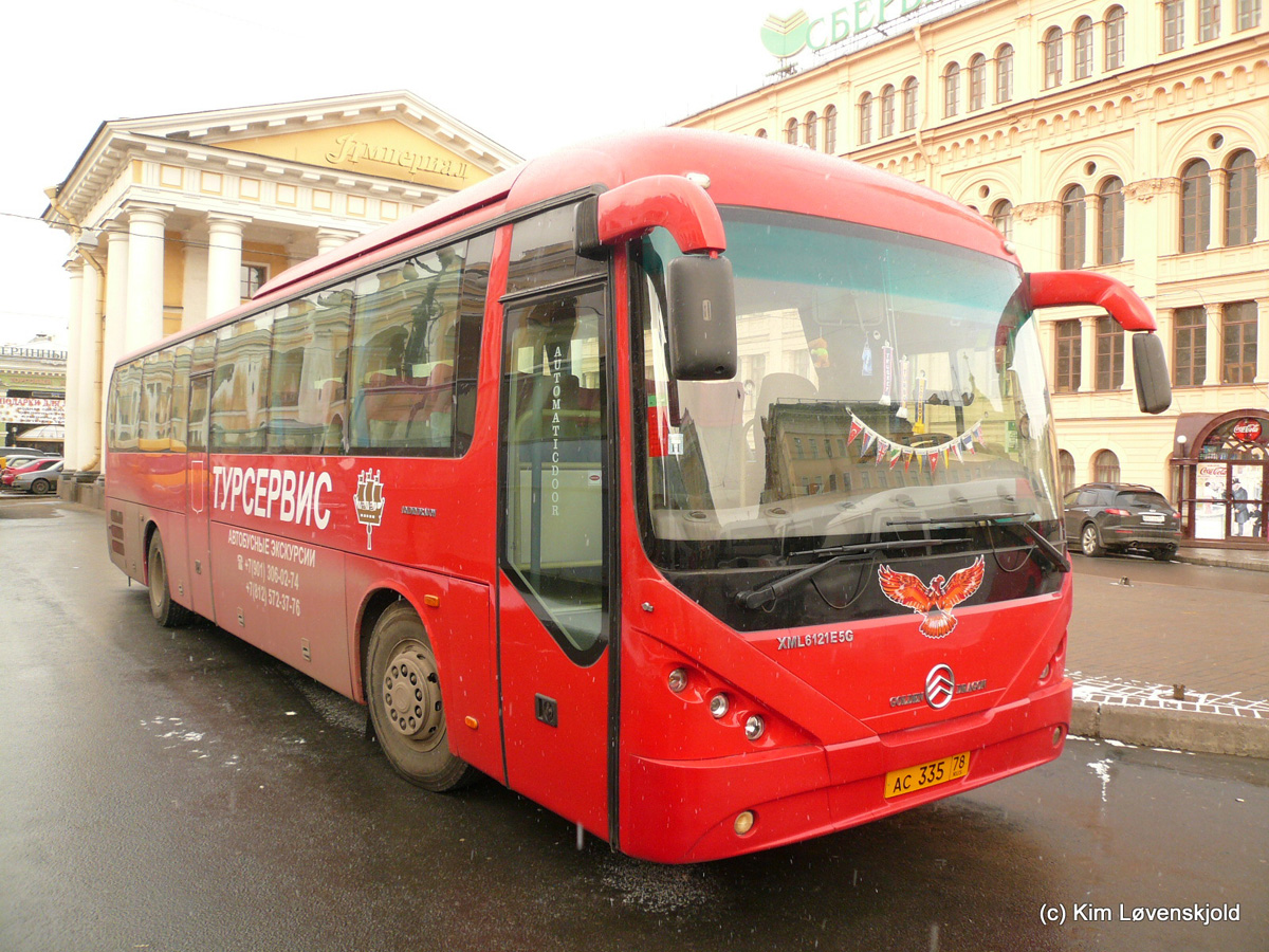 Санкт-Петербург, Golden Dragon XML6121E5G № АС 335 78