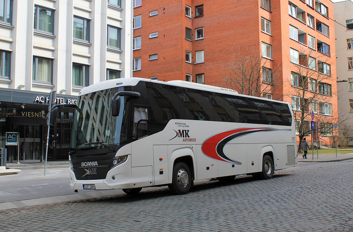 Эстония, Scania Touring HD 12.0 № 227 DBM