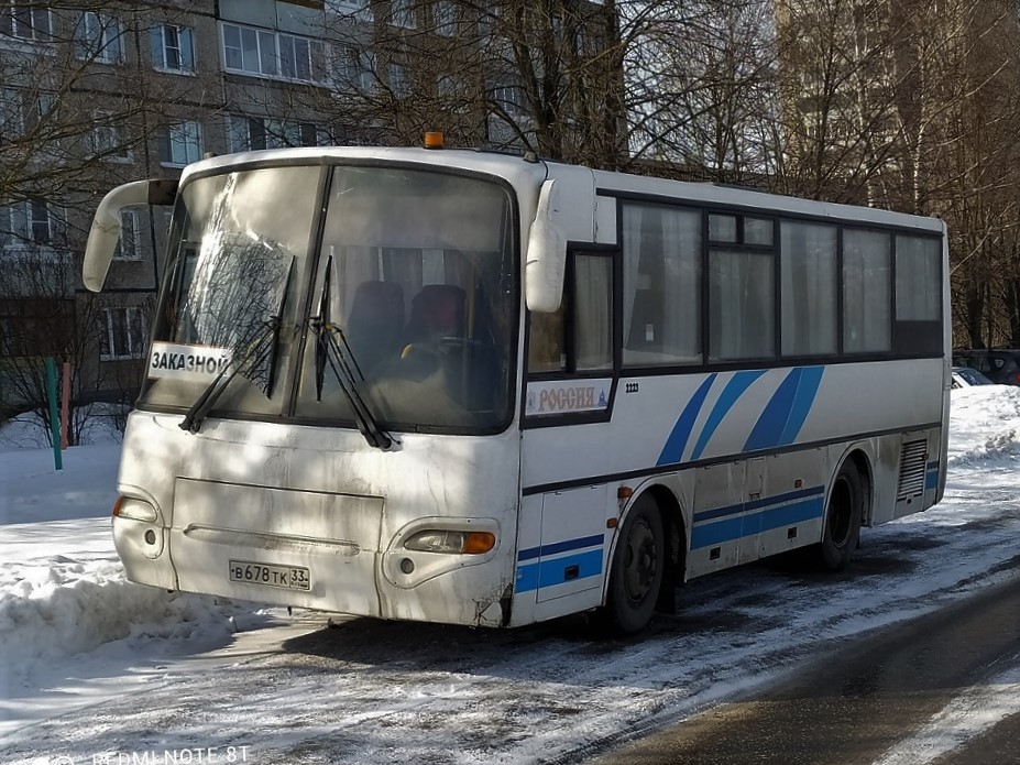 Владимирская область, КАвЗ-4235-32 № В 678 ТК 33