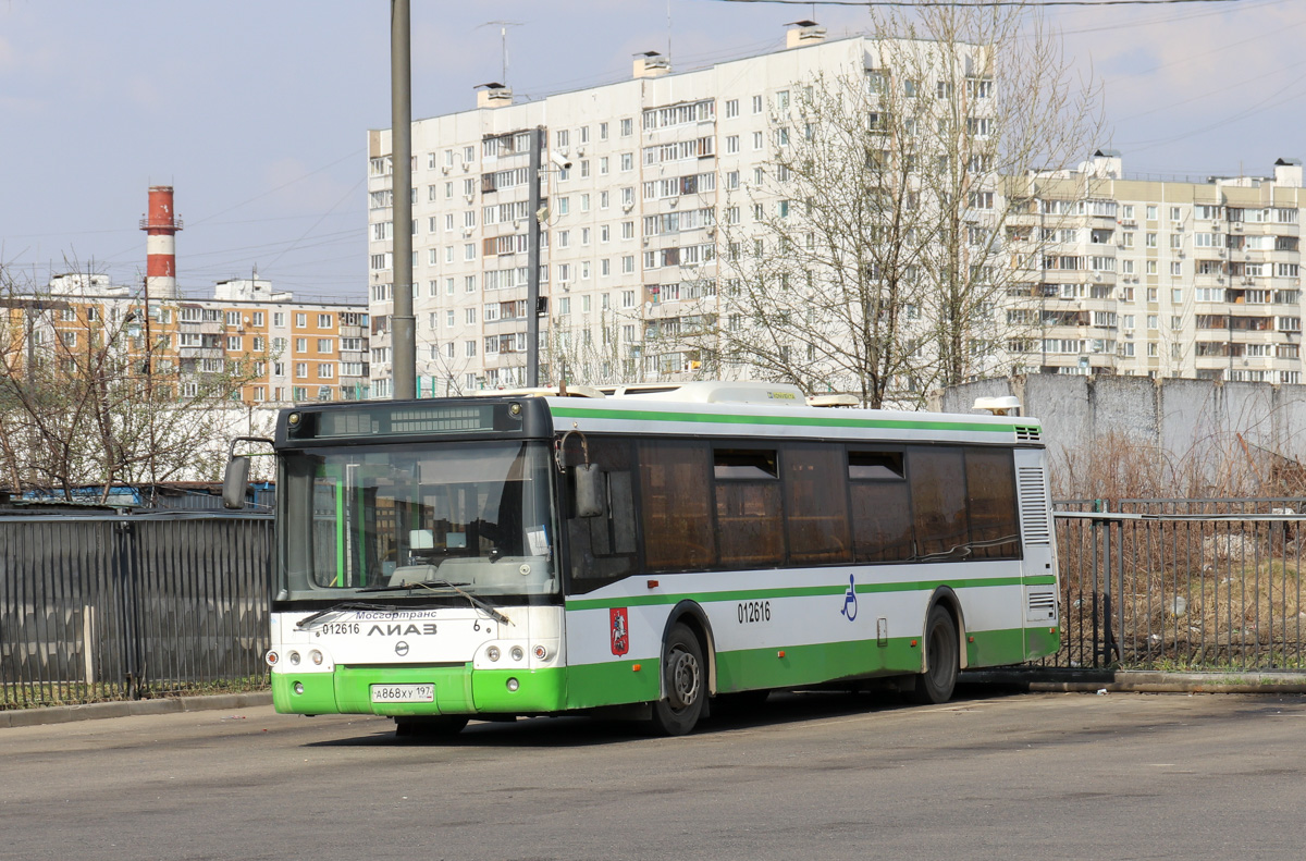 Москва, ЛиАЗ-5292.22 (2-2-2) № 012616