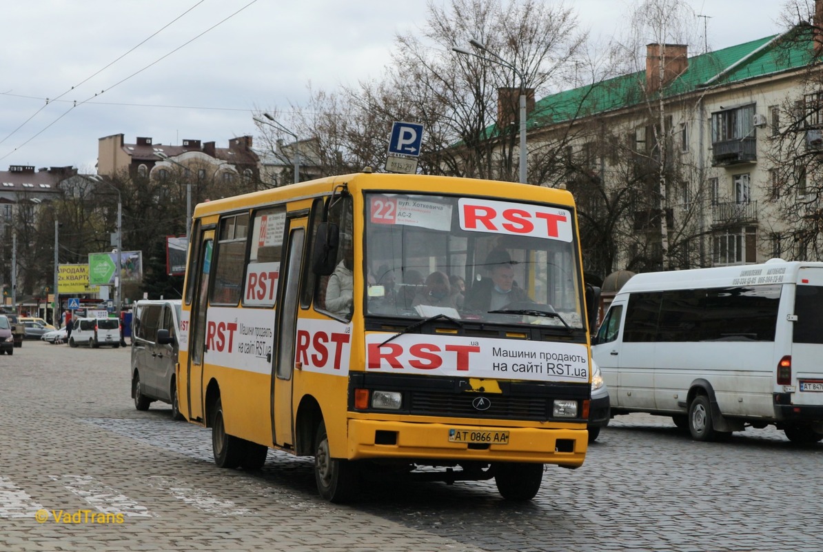 Ивано-Франковская область, БАЗ-А079.04 "Эталон" № AT 0866 AA