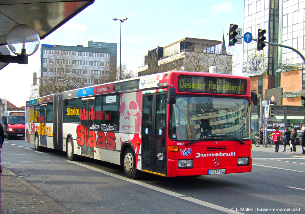 Нижняя Саксония, Mercedes-Benz O405GN2 № OS-AZ 405