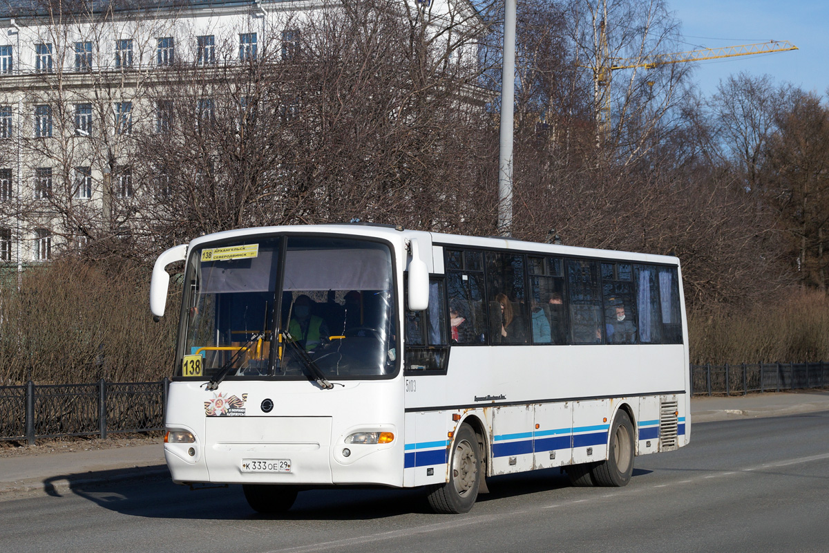 Архангельская область, КАвЗ-4238-41 № 5103