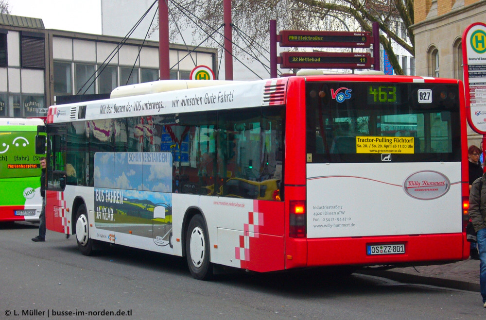 Нижняя Саксония, MAN A20 NÜ313 № OS-ZZ 801
