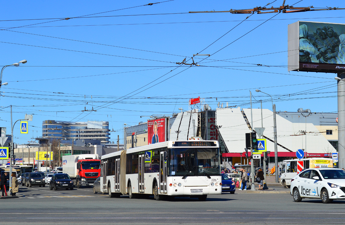 Sankt Petersburg, LiAZ-6213.20 Nr 2216