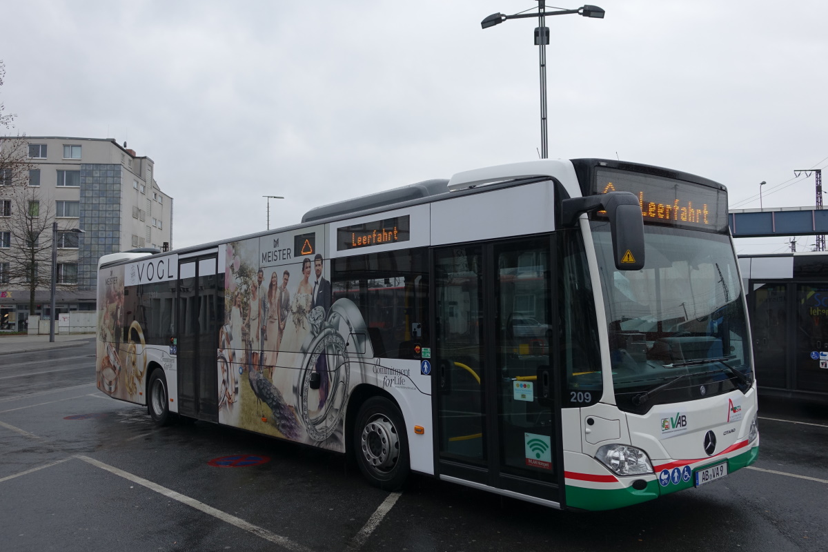 Бавария, Mercedes-Benz Citaro C2 hybrid № 209