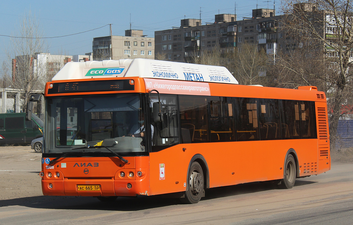 Нижегородская область, ЛиАЗ-5292.67 (CNG) № 15429