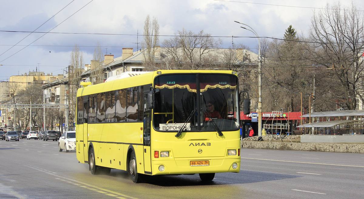 Воронежская область, ЛиАЗ-5256.62 № ВВ 424 36