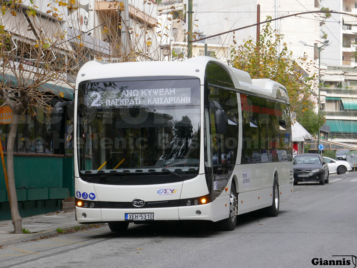 Греция, BYD K9U № XEH-5310