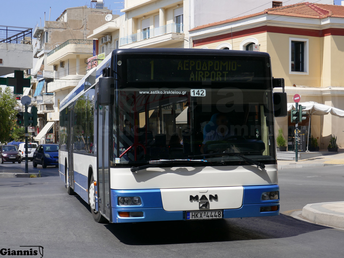 Greece, MAN A21 NL263 # 142