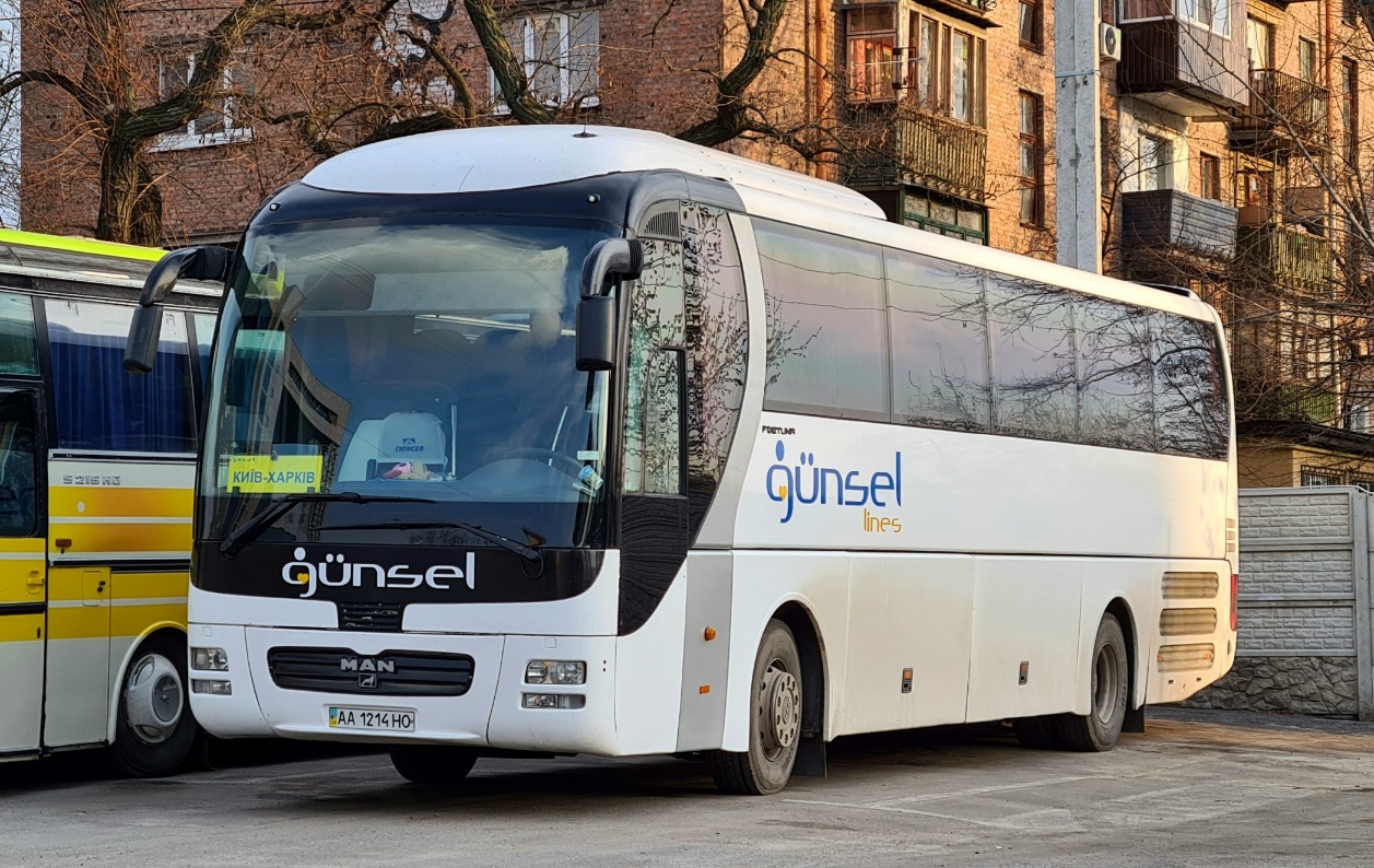 Киев, MAN R07 Fortuna RHC414 № AA 1214 HO