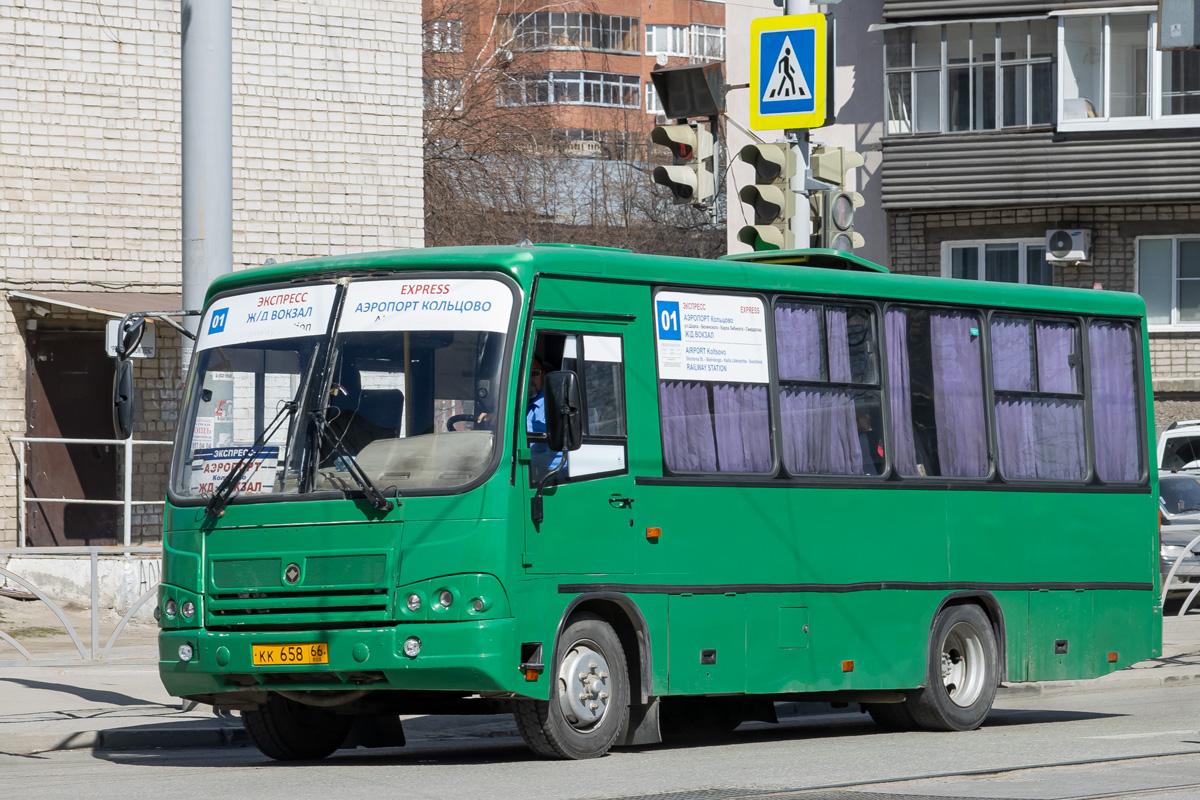 Свердловская область, ПАЗ-320402-05 № КК 658 66