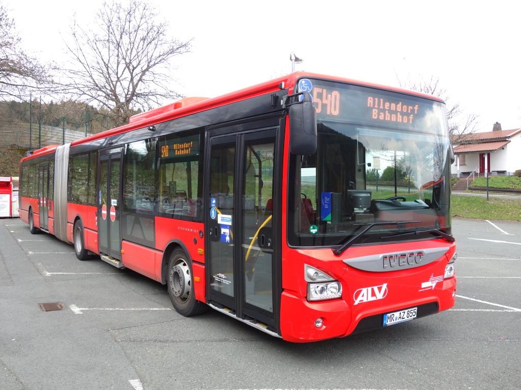 Гессен, IVECO Urbanway 18M № MR-AZ 855