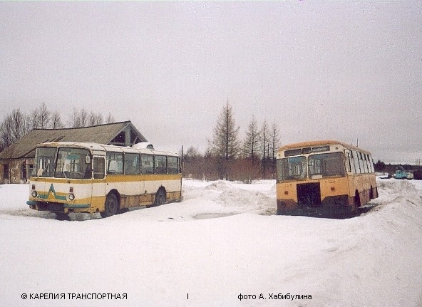 Карелия — Автобусные парки, гаражи, стоянки