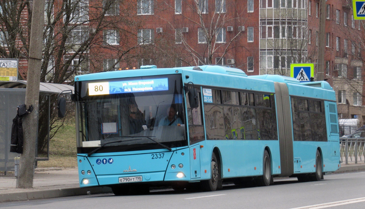Sankt Petersburg, MAZ-216.066 Nr. 2337