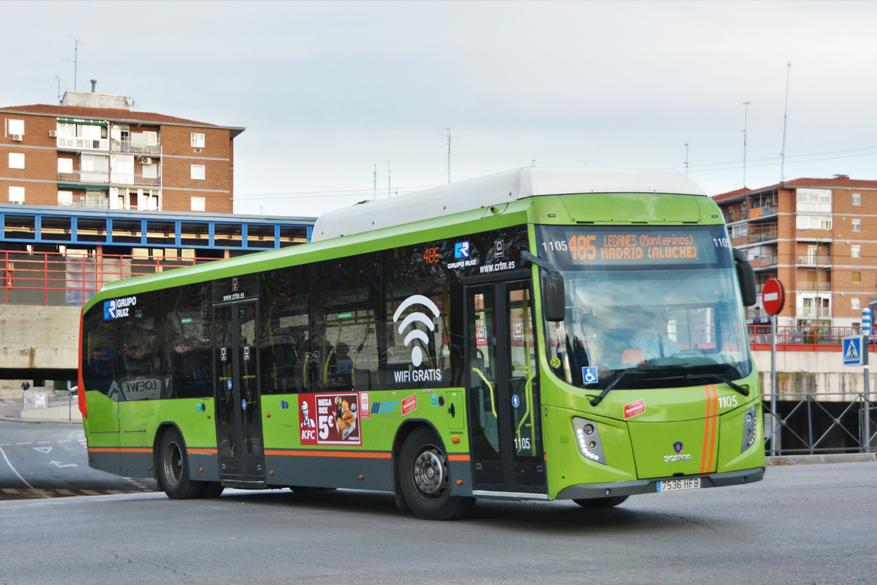 Испания, Castrosua Magnus.E+ LE GNC 12 № 1105
