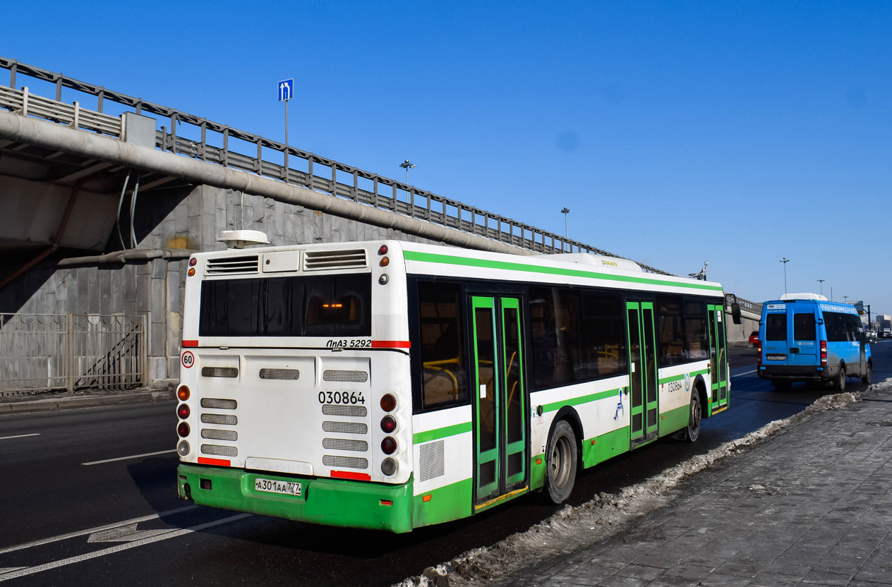 Москва, ЛиАЗ-5292.22 (2-2-2) № 030864