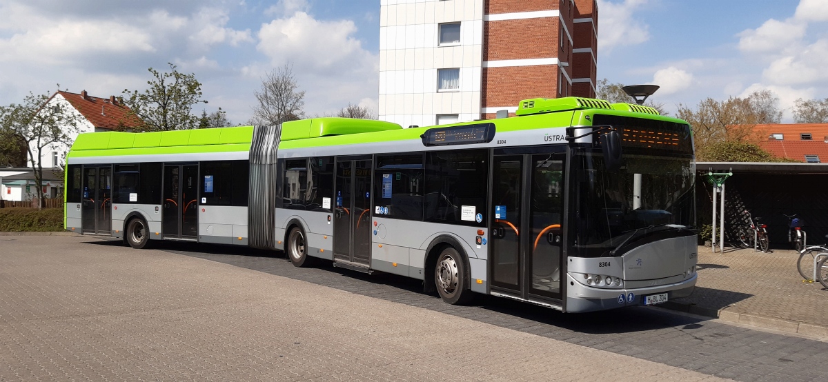 Нижняя Саксония, Solaris Urbino III 18 hybrid № 8304