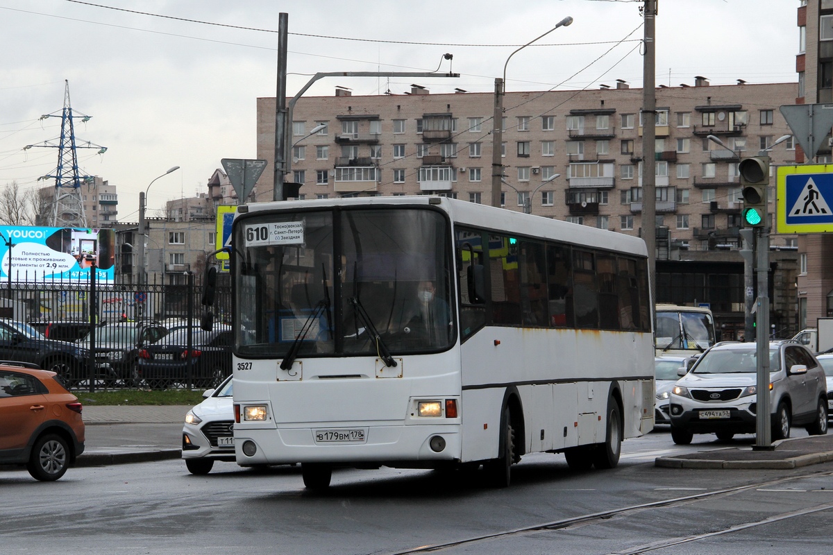 Ленинградская область, ЛиАЗ-5256.58 № 3527
