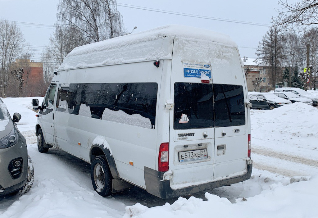 Чувашия, Sollers Bus B-CF (Ford Transit) № Е 573 КЕ 21