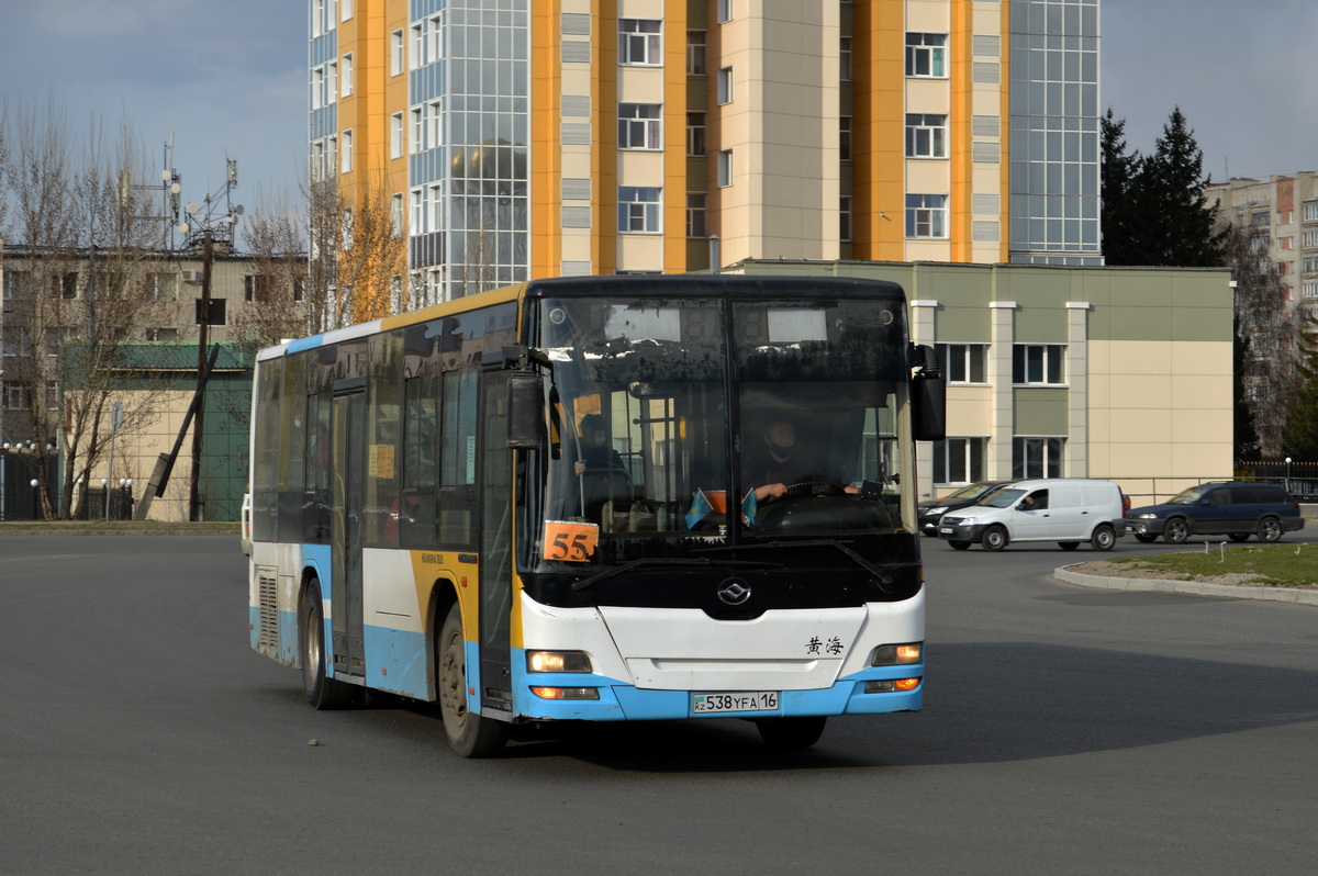 Восточно-Казахстанская область, Huang Hai DD6109S22 № 538 YFA 16