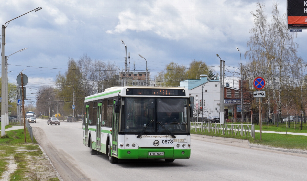 Рязанская область, ЛиАЗ-5292.21 № 0678