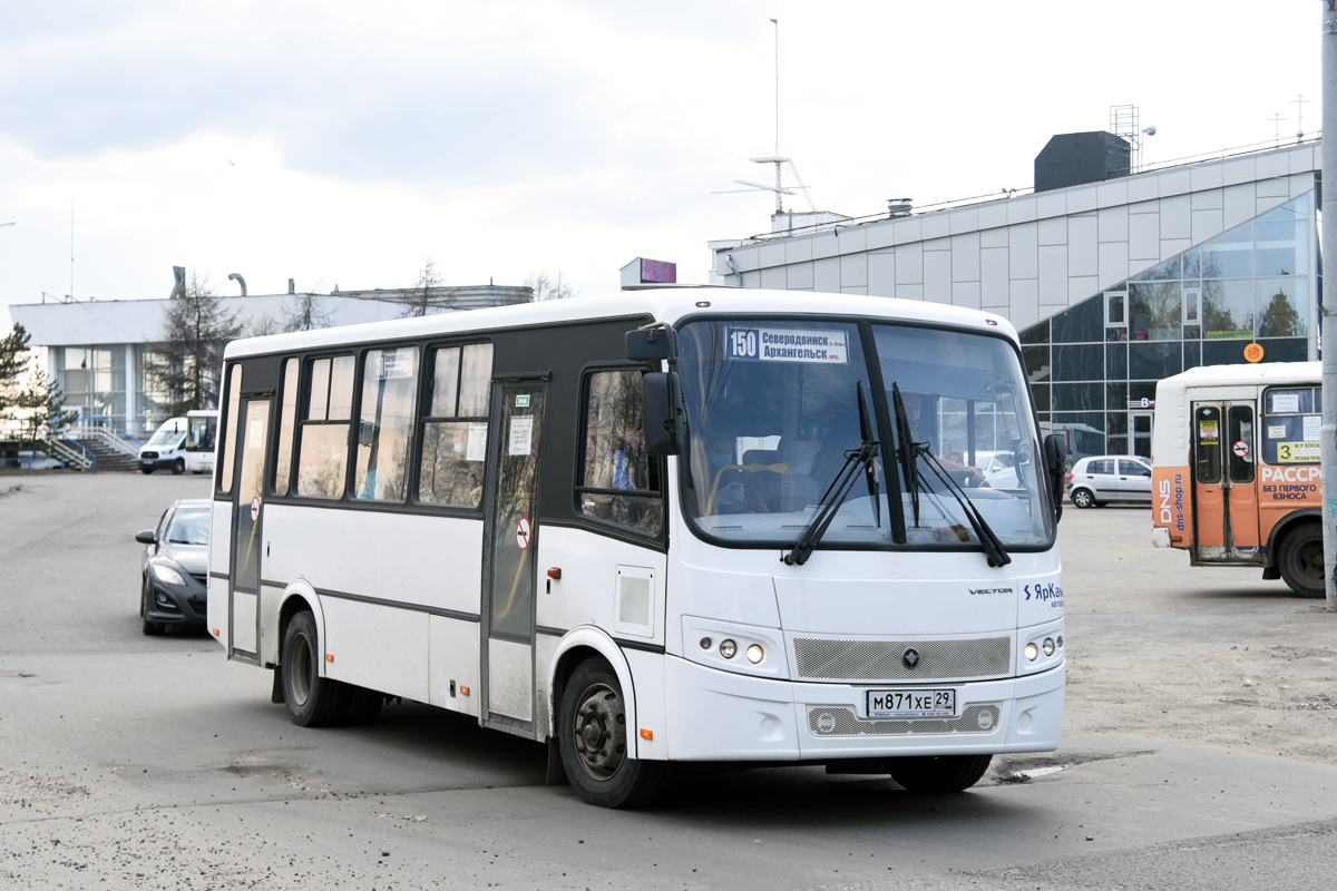 Архангельская область, ПАЗ-320412-05 "Вектор" № М 871 ХЕ 29