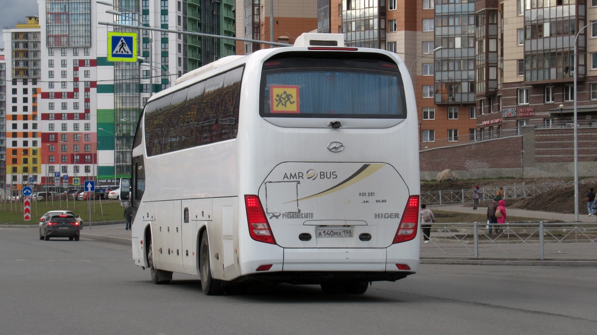 Санкт-Петербург, Higer KLQ6122B № А 140 МХ 198