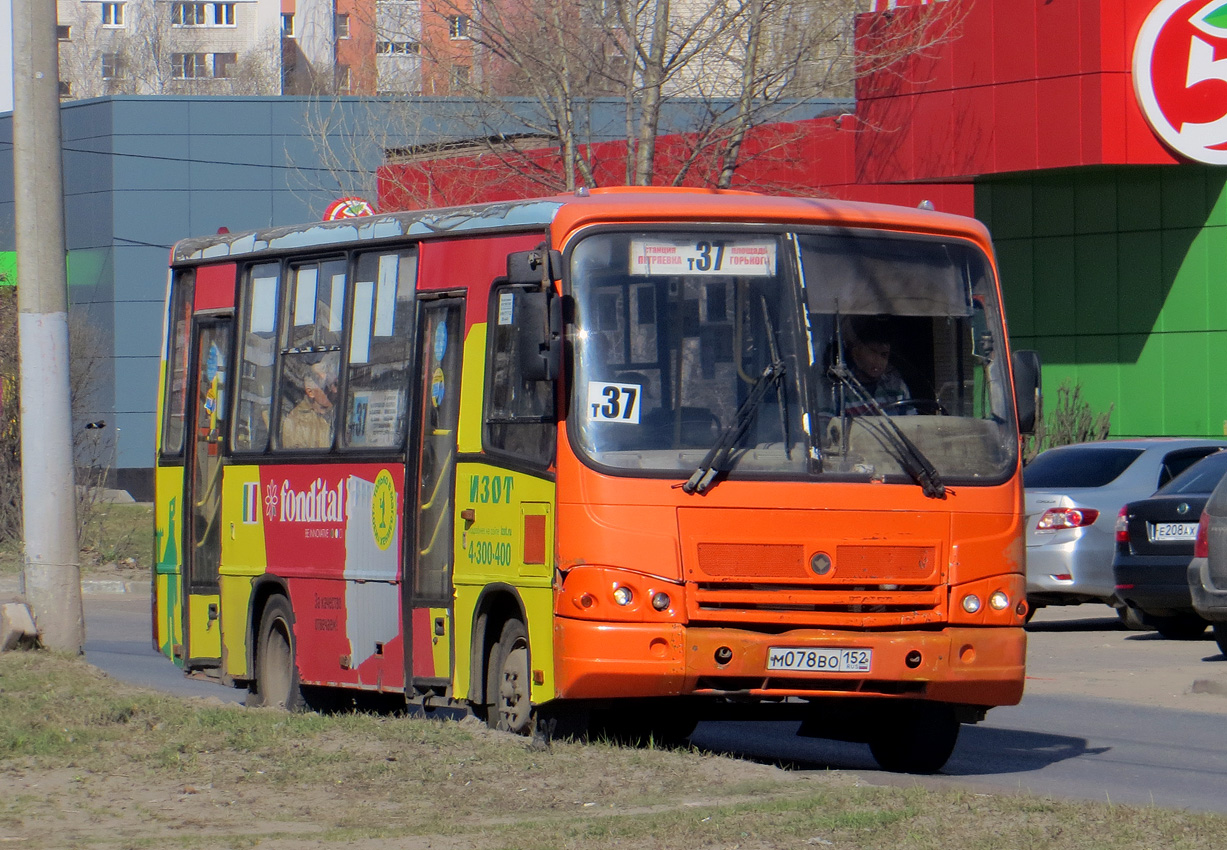 Нижегородская область, ПАЗ-320402-05 № М 078 ВО 152