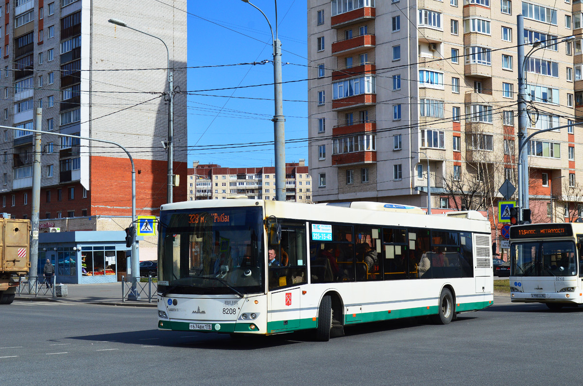 Санкт-Петербург, МАЗ-203.085 № 8208