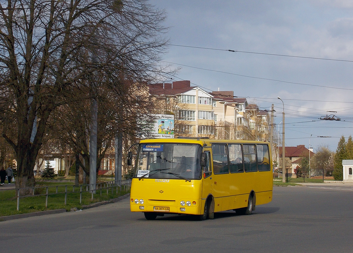 Волынская область, Богдан А09302 № AA 0874 AA