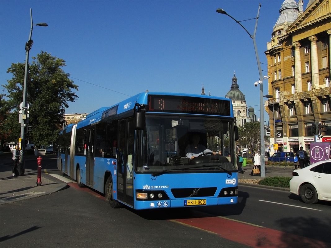 Венгрия, Volvo 7700A № FKU-908