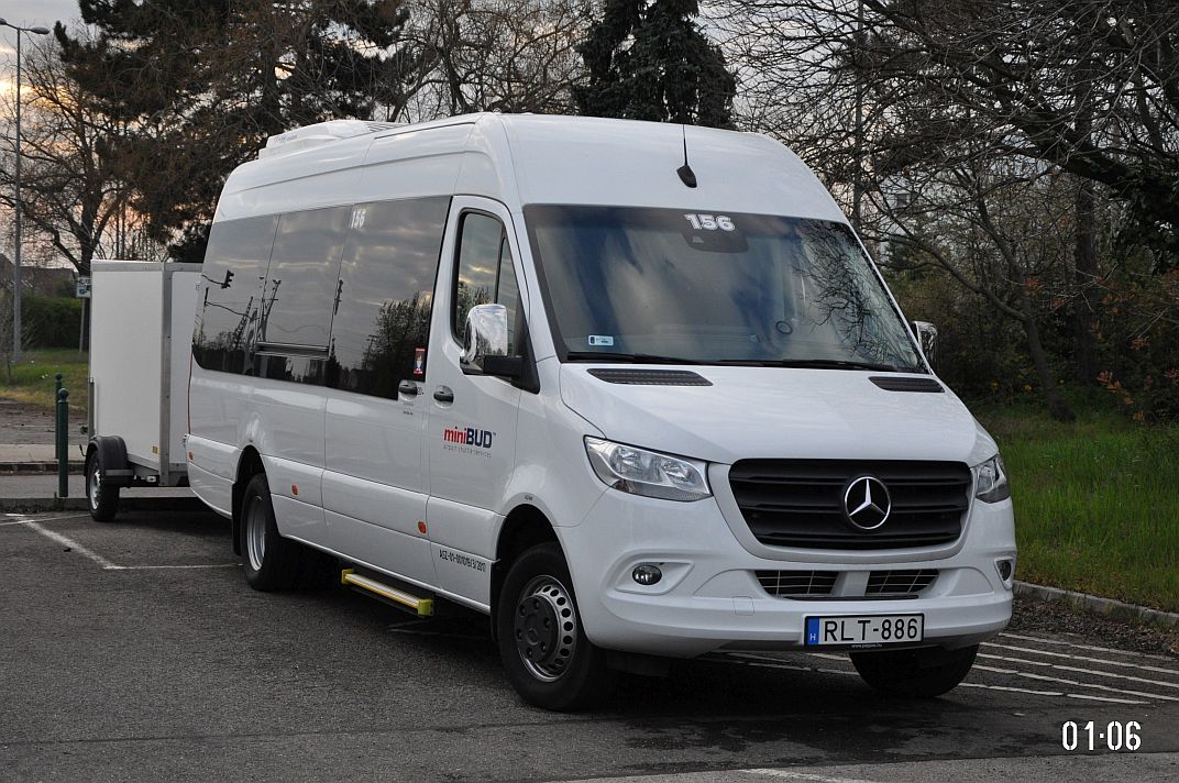 Венгрия, Mercedes-Benz Sprinter W907 519CDI № 156