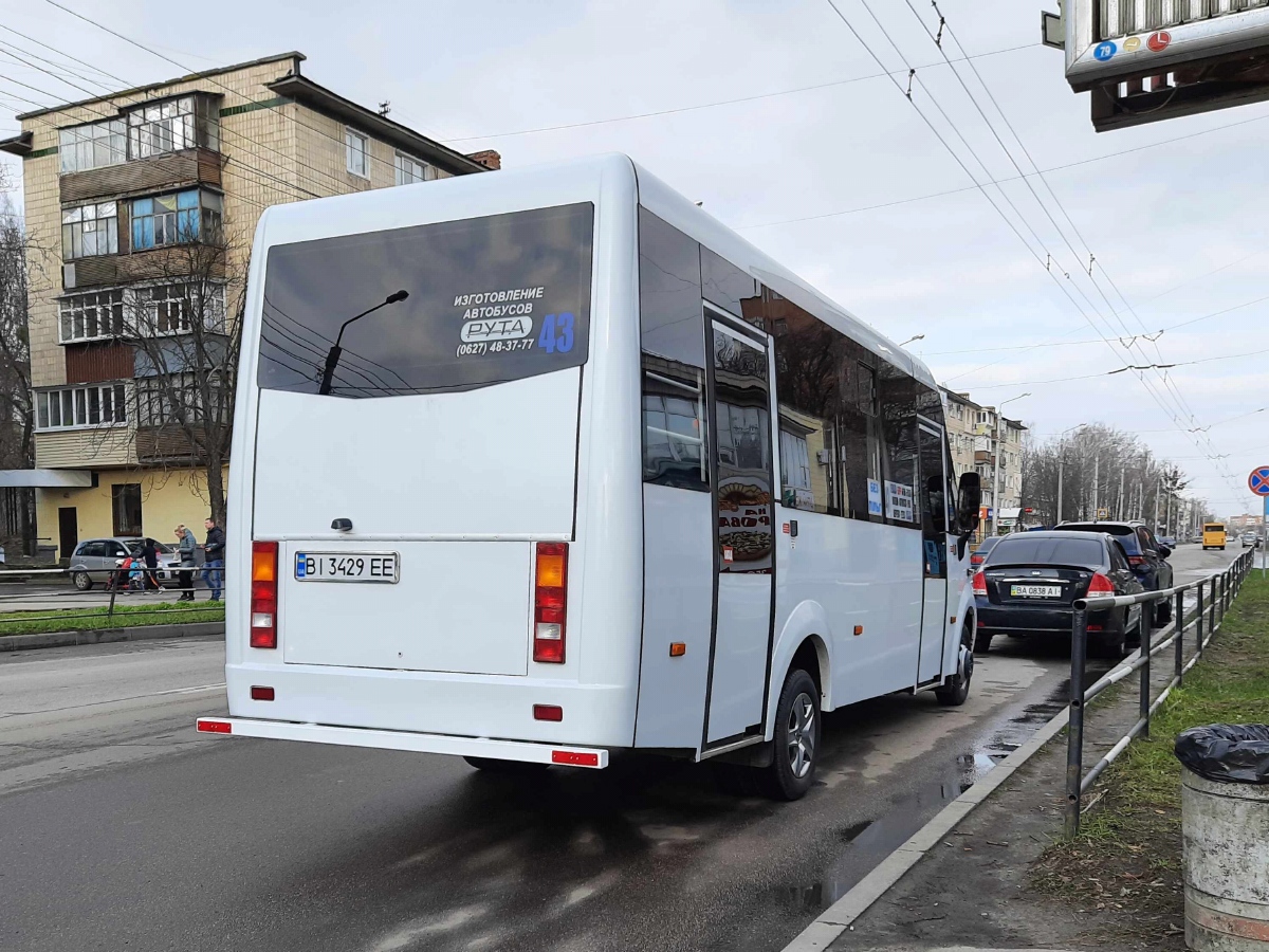 Полтавская область, Рута 25 № BI 3429 EE
