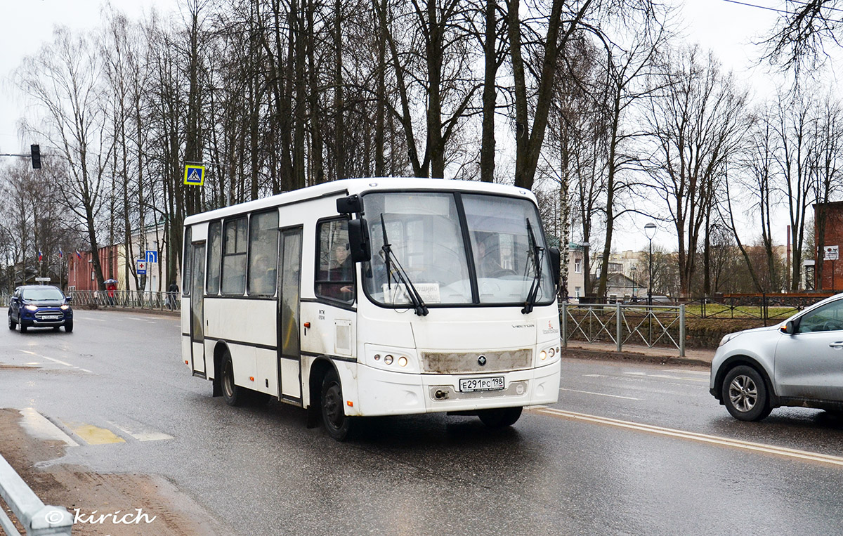 Санкт-Петербург, ПАЗ-320402-05 "Вектор" № Е 291 РС 198