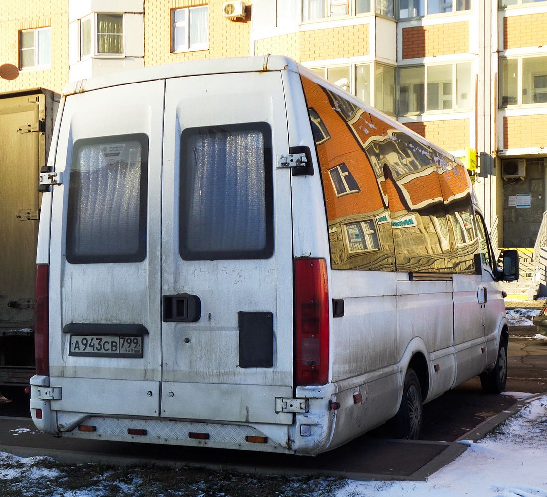 Москва, IVECO Daily 35S12 № А 943 СВ 799