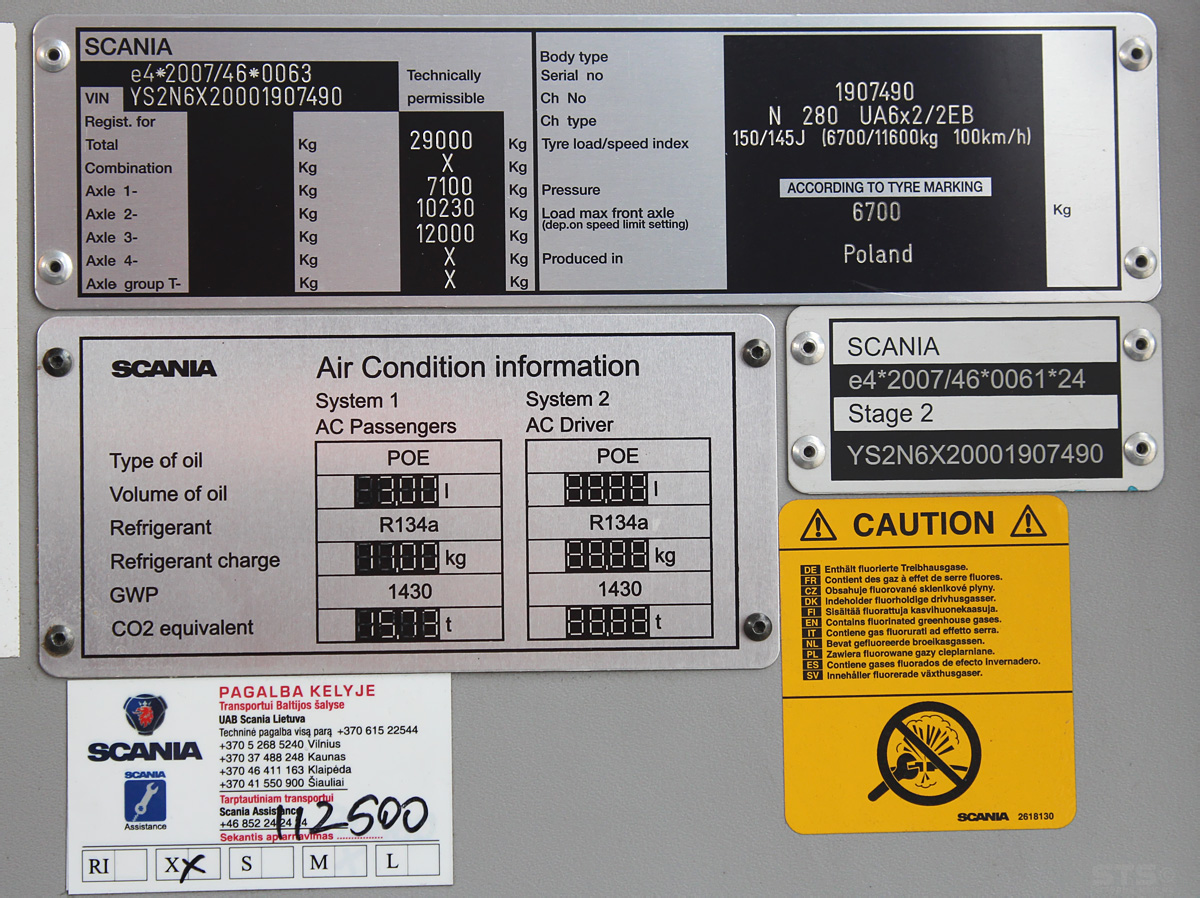 Литва, Scania Citywide LFA № V8025