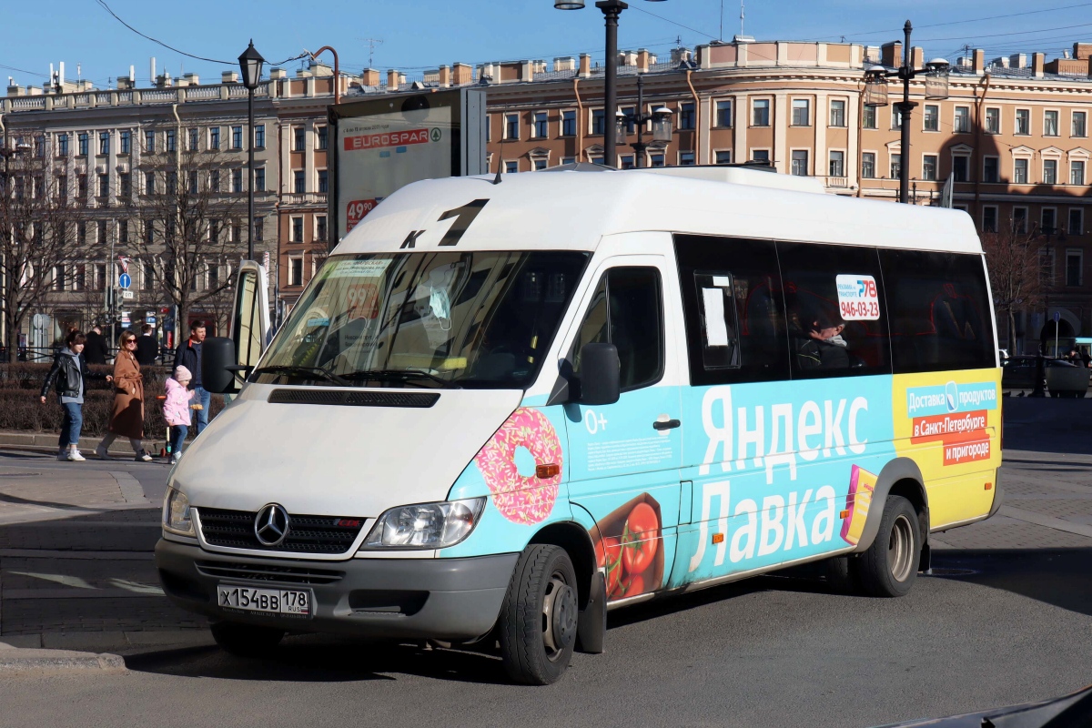 Санкт-Петербург, Луидор-223206 (MB Sprinter Classic) № Х 154 ВВ 178