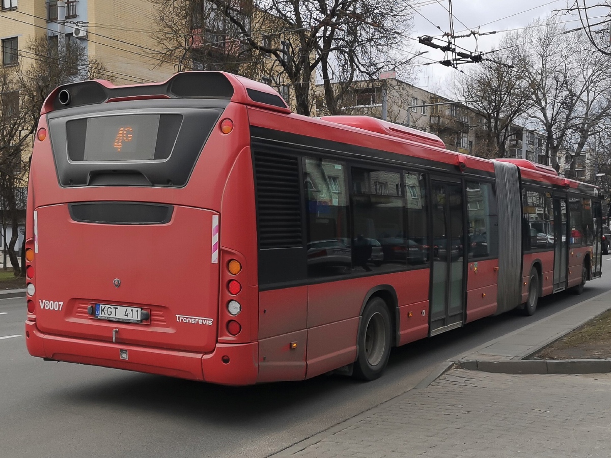 Литва, Scania Citywide LFA № V8007 Литва, Scania Citywide LFA № V8007