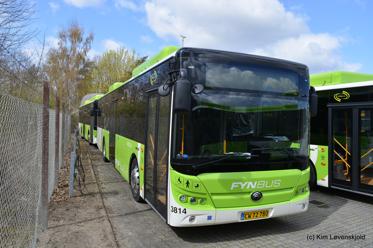 Дания, Yutong E12 (ZK6128BEVG) № 3814