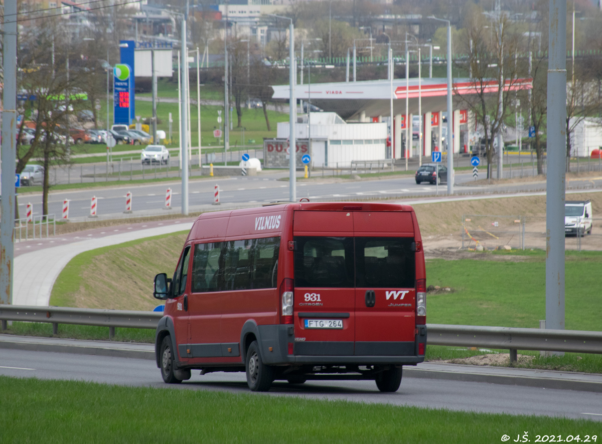 Литва, Citroën Jumper № 931