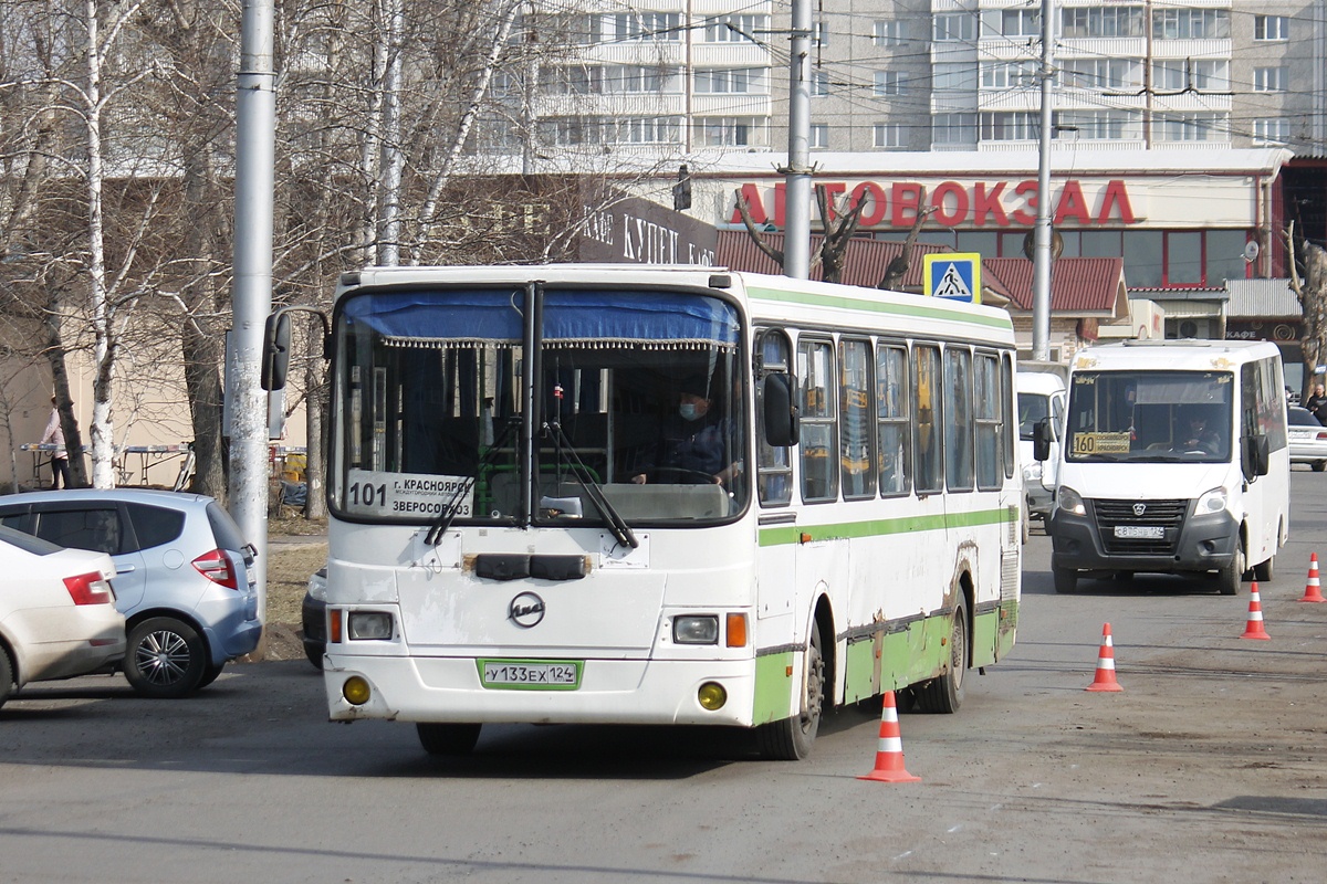 Красноярский край, ЛиАЗ-5256.45-01 № У 133 ЕХ 124 Красноярский край, ЛиАЗ-5256.45-01 № У 133 ЕХ 124