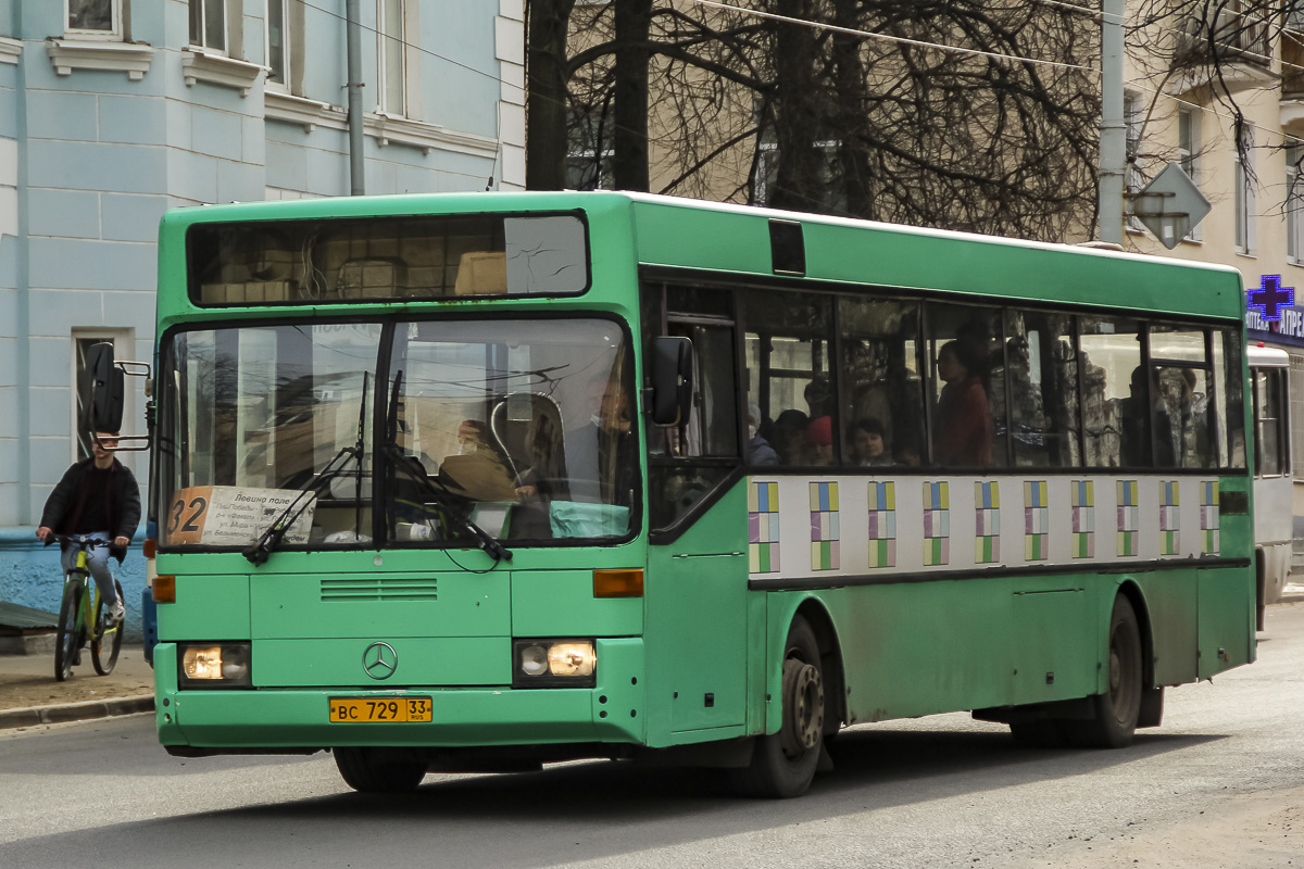 Владимирская область, Mercedes-Benz O405 № ВС 729 33