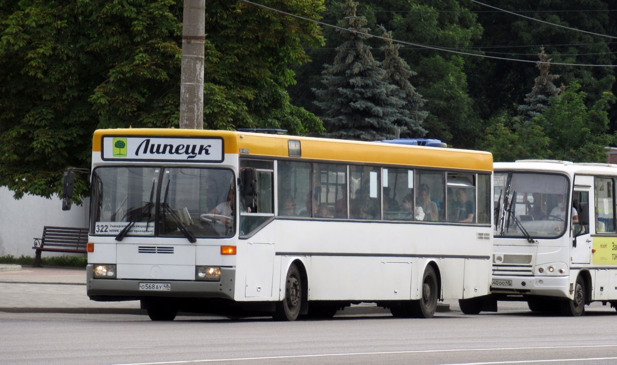 Липецкая область, Mercedes-Benz O405 № О 568 АУ 48