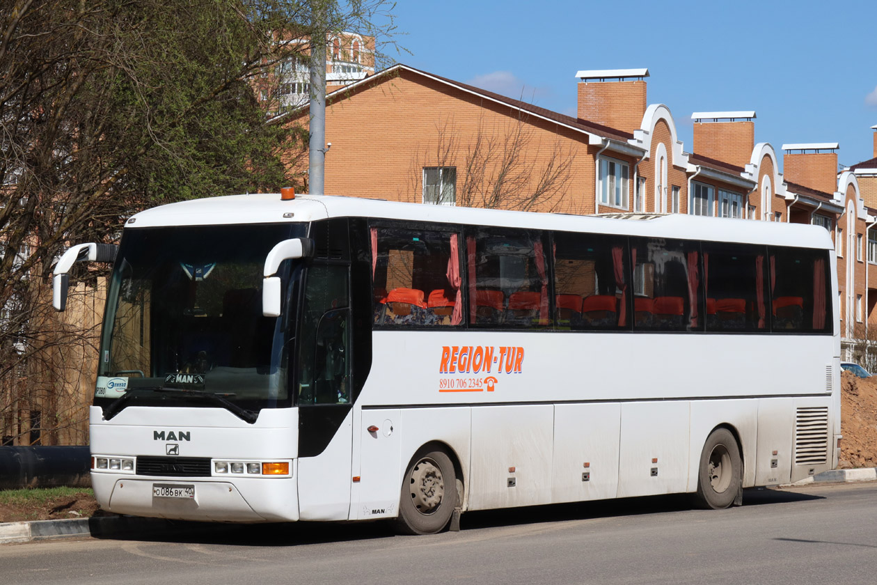 Kaluga region, MAN A13 S2000 # О 086 ВК 40