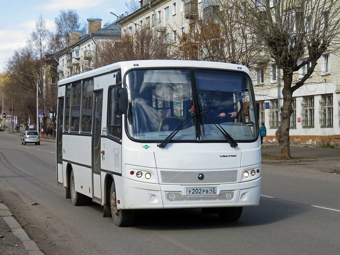 Кировская область, ПАЗ-320302-12 "Вектор" № х655